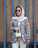 کت گلیمی کوک دوزی شده