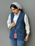 وست جین یقه انگلیسی