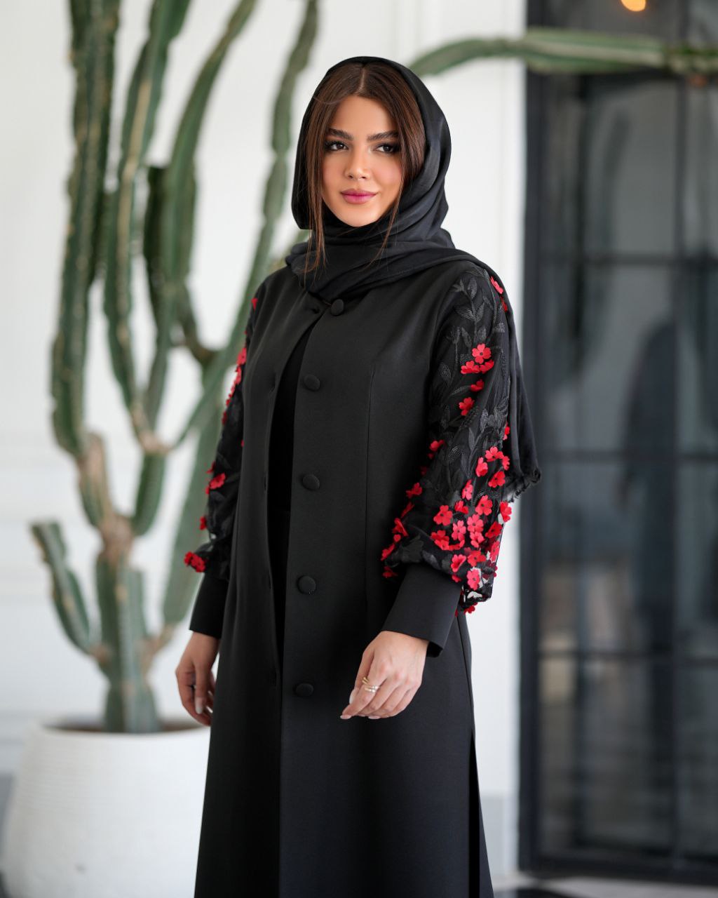 مانتو مجلسی آستین شکوفه آلیس