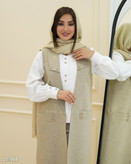 شومیز سارافون دوتیکه عیدانه مامک