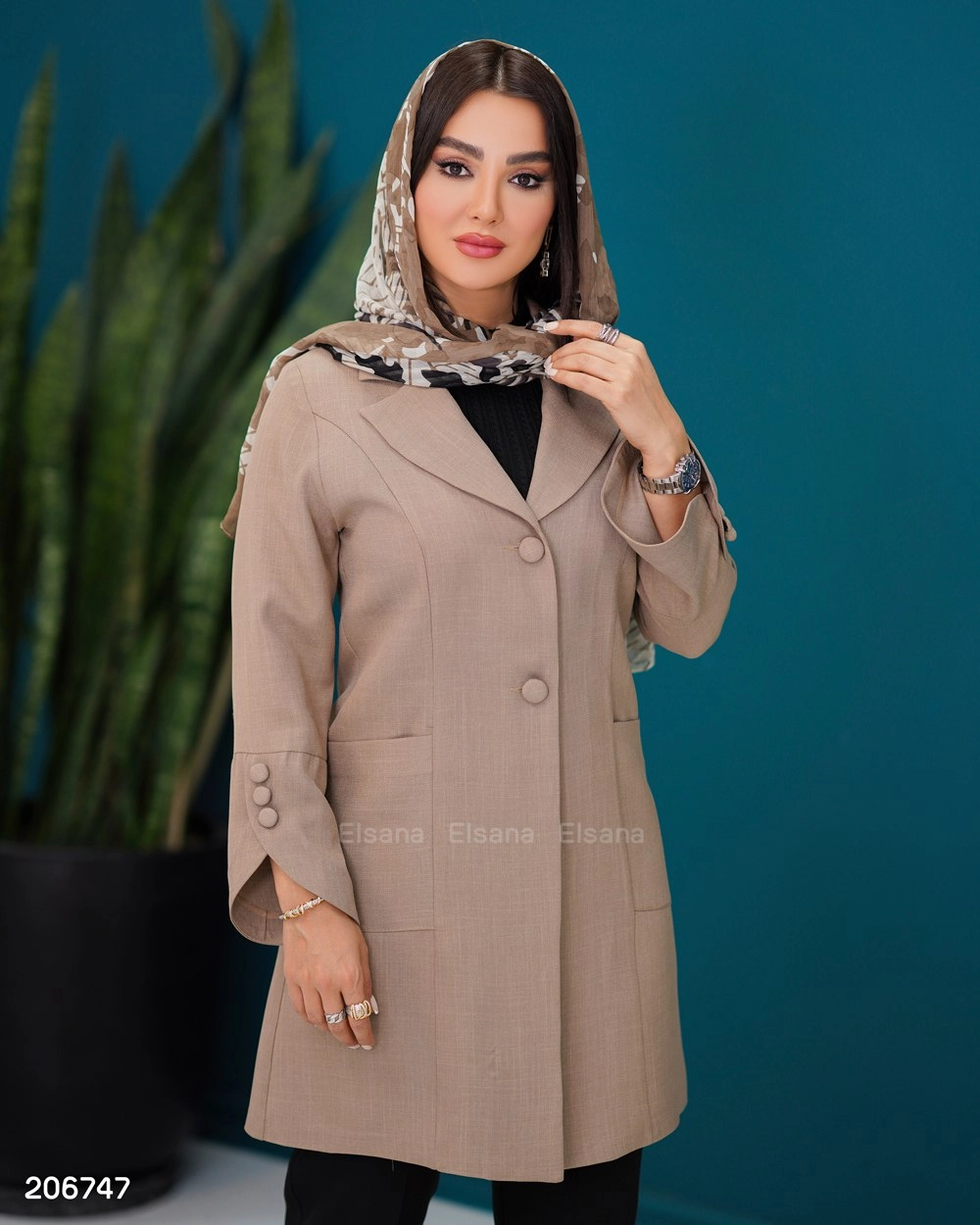 مانتو عیدانه مدل سومیتا ( اداری ، دانشجویی)
