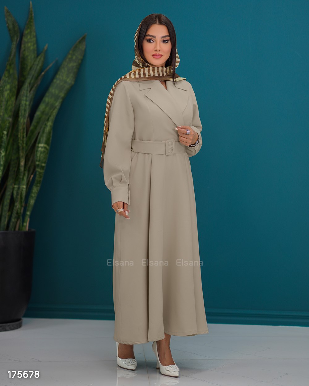 پیراهن عیدانه ژیکال - سایز ۲ / شیری