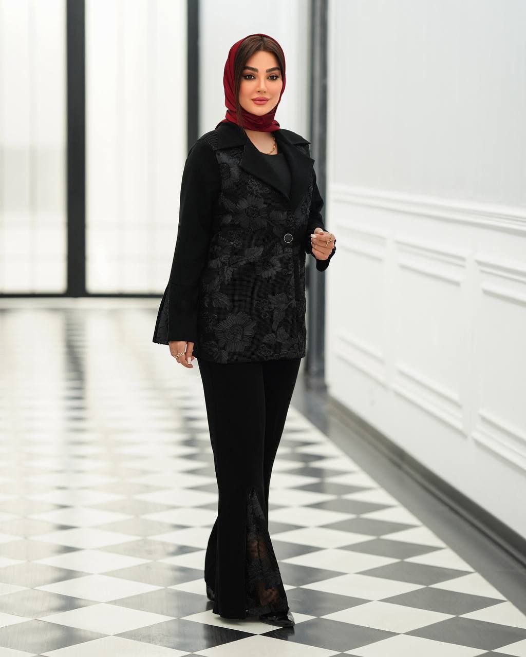 کت شلوار مزونی ملکه