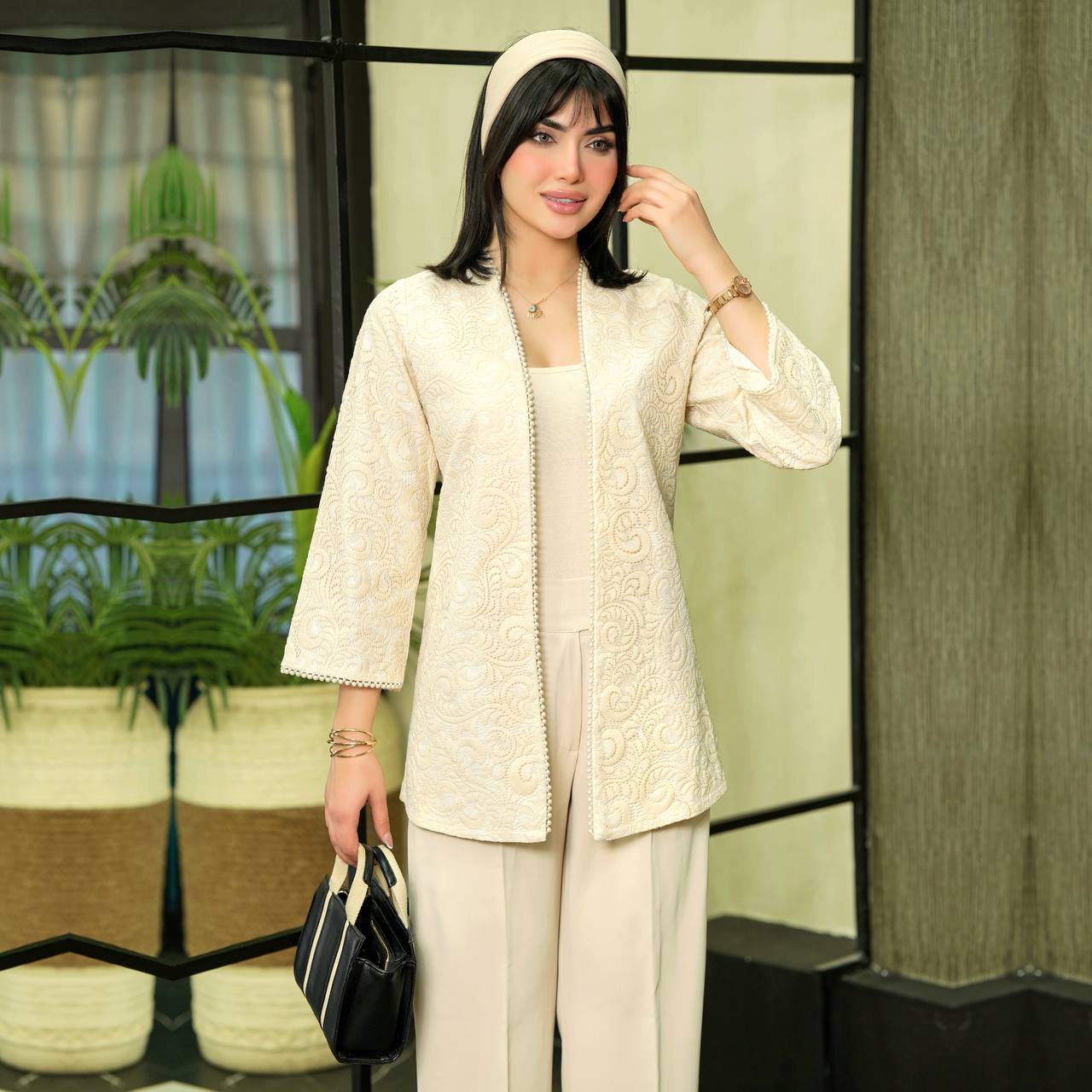 کت مزونی گیپوری ( ترکیب دانتل با لنین)