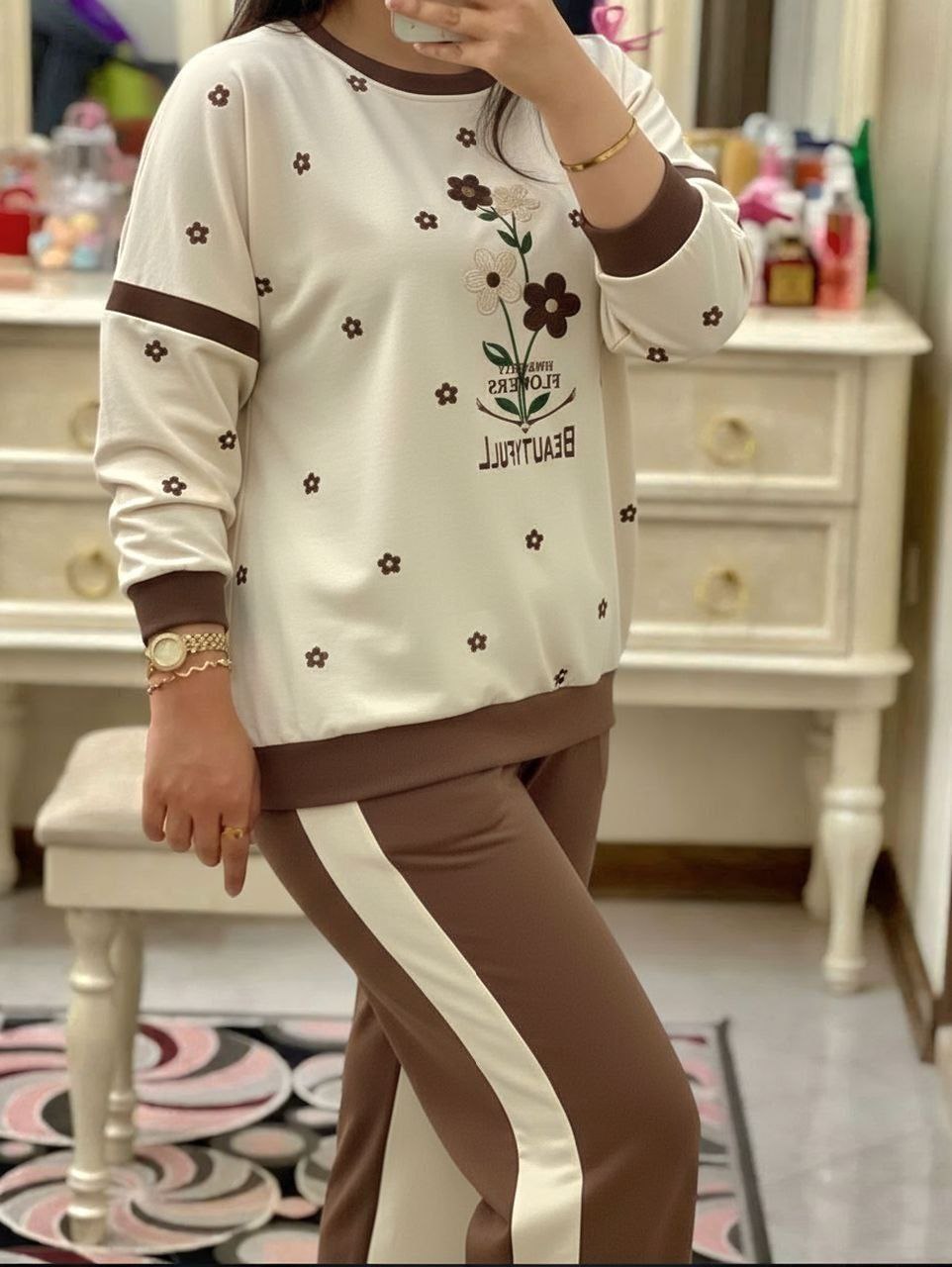 ست بلوز شلوار flower
