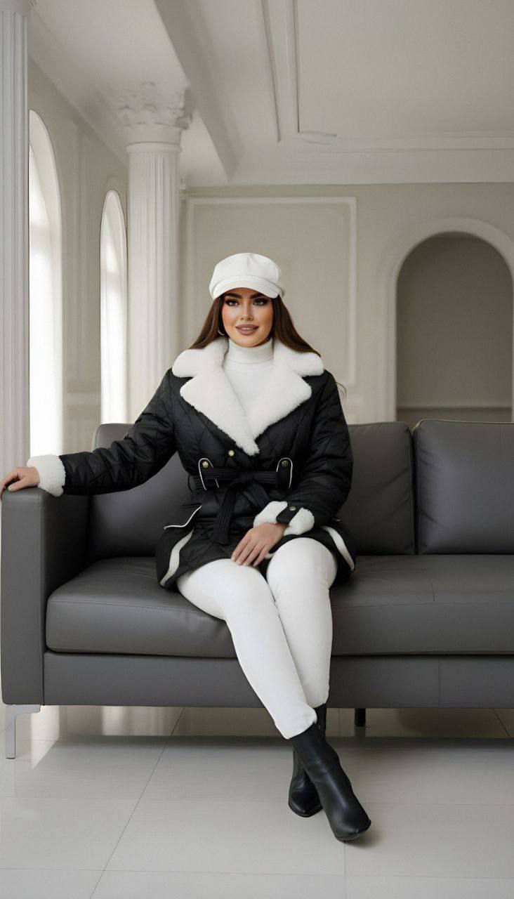 کاپشن مزونی خزدار امپراطور