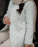 کت مخمل سوزندوزی عیدانه پرنسا