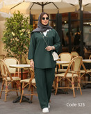 ست شومیز شلوار ترکلند