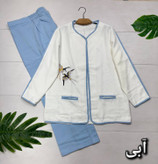 کت شلوار گلدوزی شده پرستو