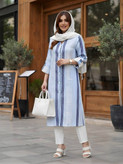 مانتو تابستانه لنین طرحدار