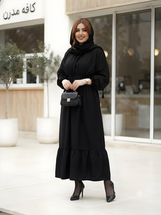 مانتو پیراهنی الیزه درجه یک