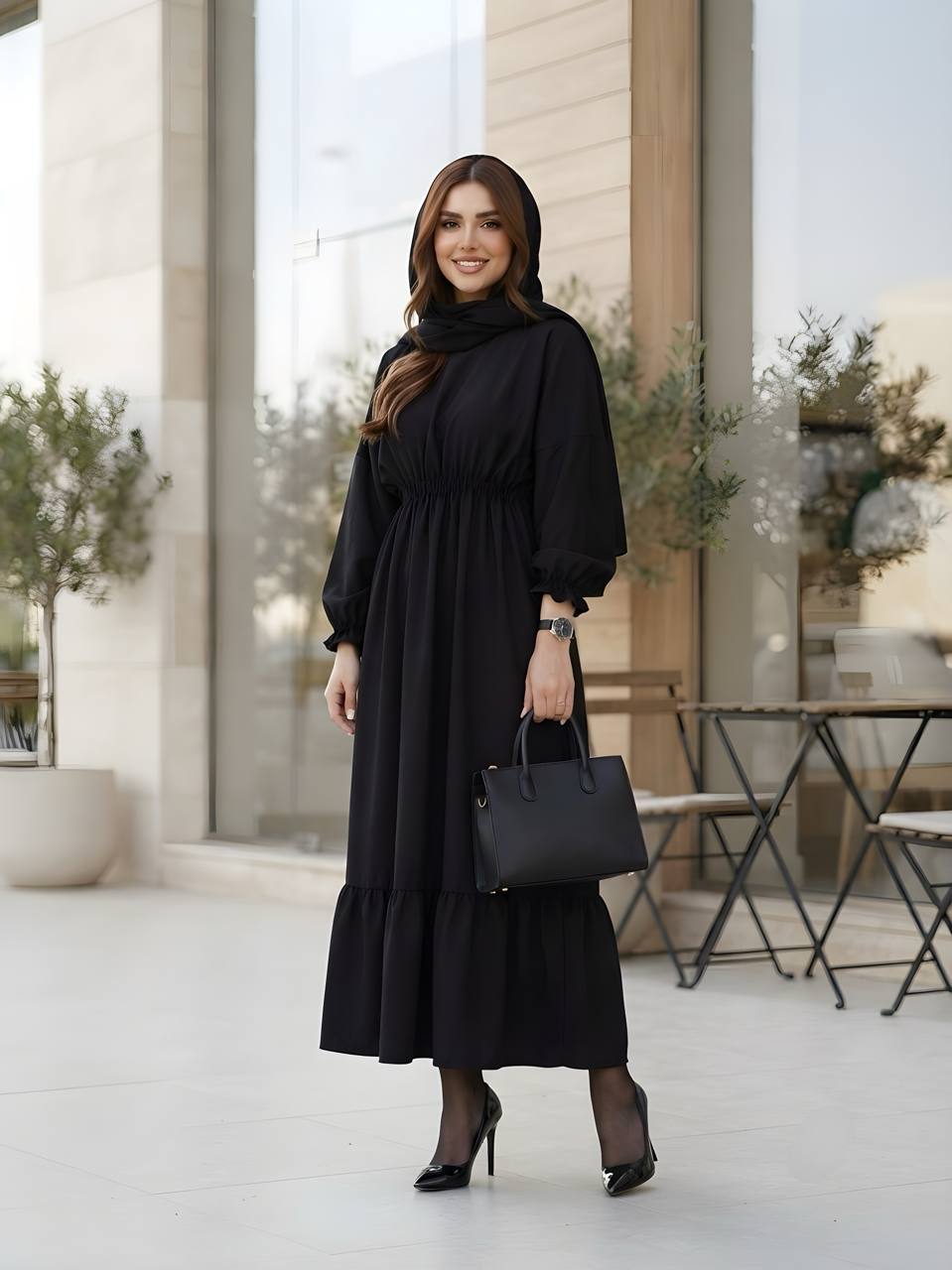 مانتو پیراهنی الیزه درجه یک